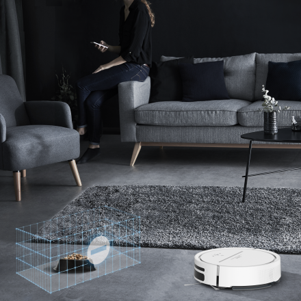 Robottolmuimeja Tefal X-plorer 120 AI Animal & Allergy