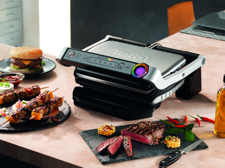 Elektrigrill Tefal OptiGrill+ + Vahvliplaatide komplekt