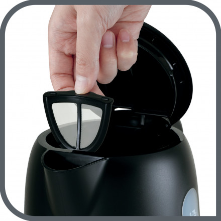 Elektriline veekeetja Tefal Snow must