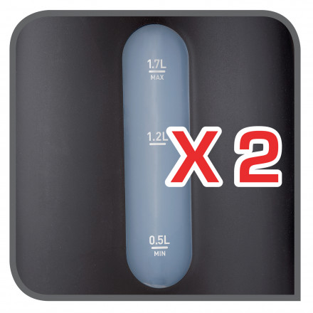 Elektriline veekeetja Tefal Snow must