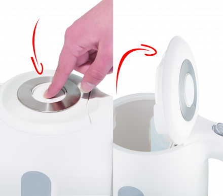 Elektriline veekeetja Tefal Snow valge